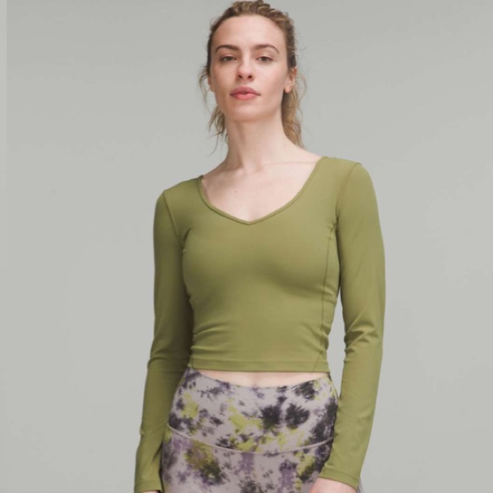 🫧 Lululemon Align Long Sleeve Top - Bronze Green
